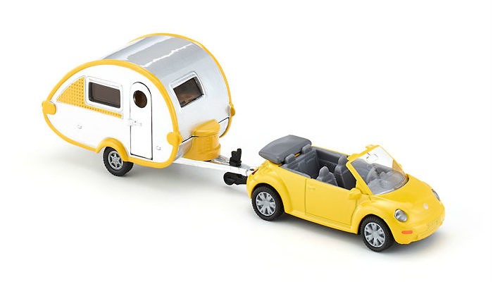 машина с прицепом